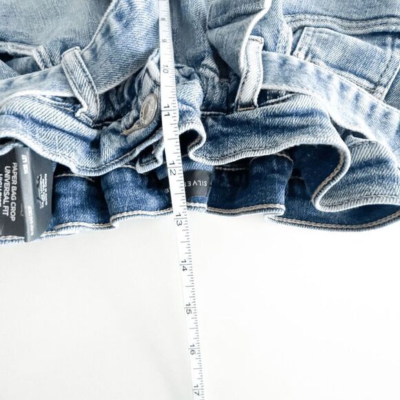 Silver Jeans Co. Womens Denim Pants High Rise Universal Fit Straight Blue Sz 26 - Picture 8 of 11